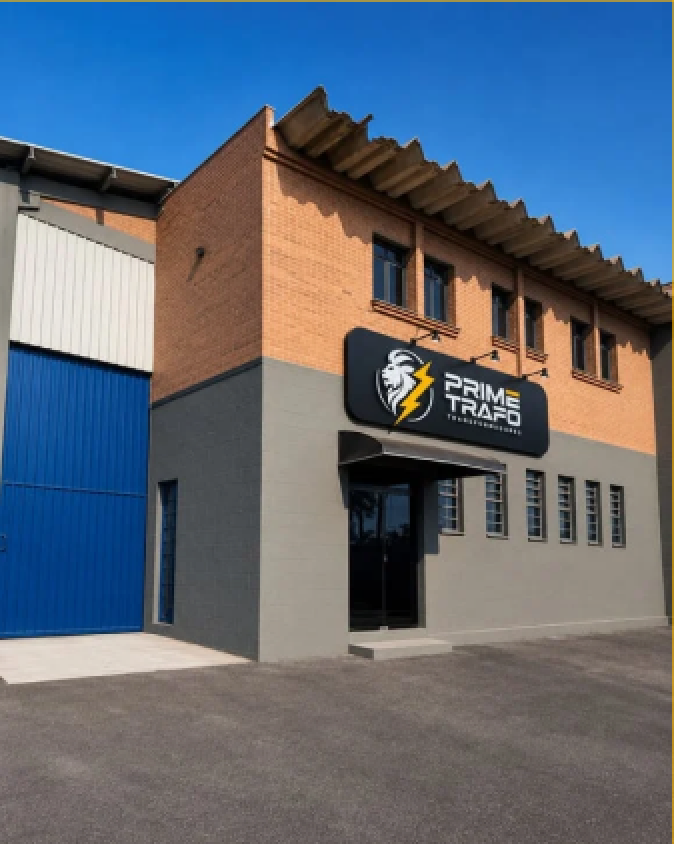 Fachada da sede da Primetrafo